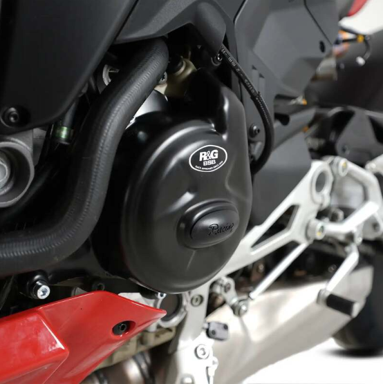 Протектор за двигател R&G RACING Left Engine Case Cover Ducati Streetfighter V4 20-24 / Panigale V4 18-26 — снимка 3