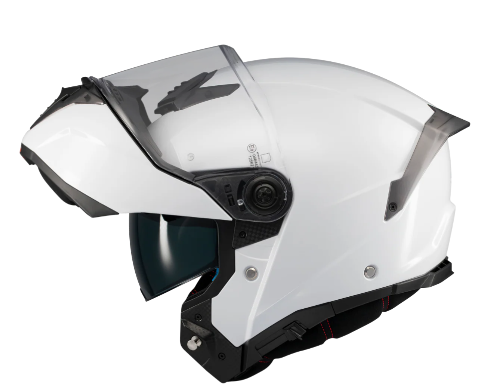 Отваряема каска MT ATOM 2 SV PURE A0 WHITE GLOSS — снимка 2