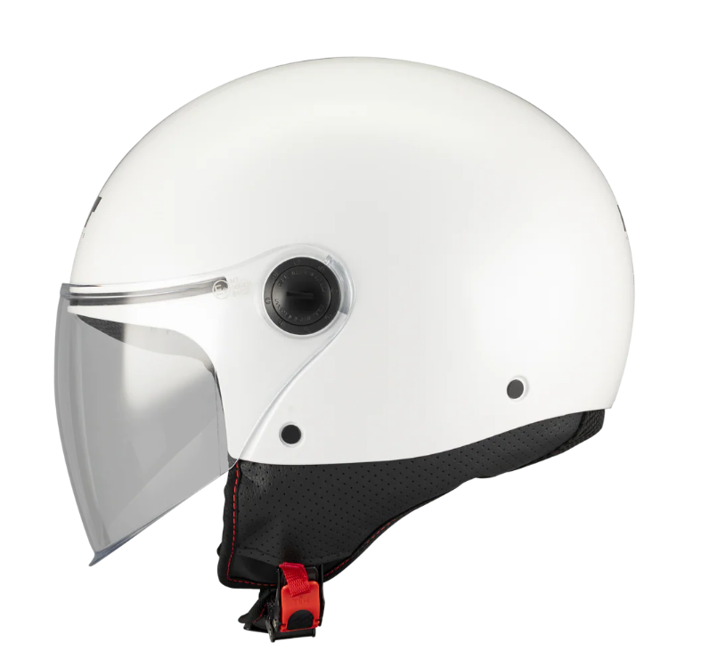 КАСКА ЗА СКУТЕР MT STREET S PURE A0 WHITE GLOSS — снимка 2