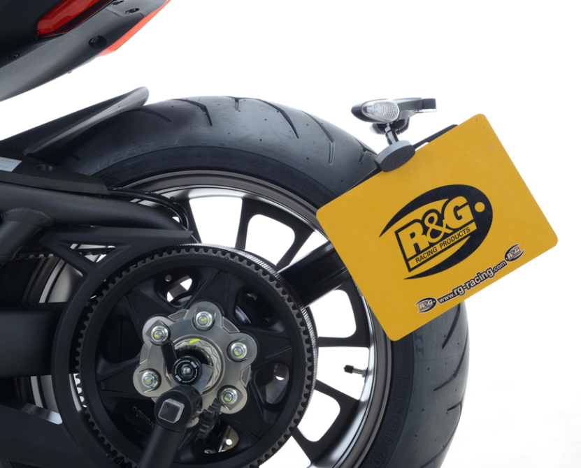 Стойка за номер R&G RACING Licence Plate Holder Ducati X Diavel 16-20 — снимка 5
