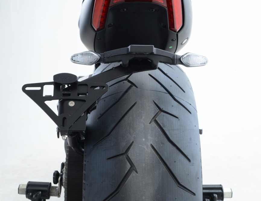 Стойка за номер R&G RACING Licence Plate Holder Ducati X Diavel 16-20 — снимка 2