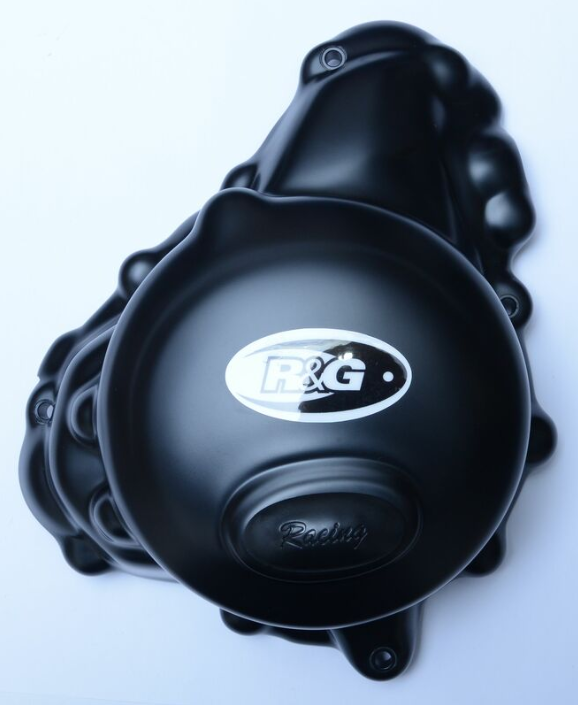 Протектор за двигател R&G RACING Race Series Left Crankcase Protection Cover Black Triumph Street Triple 765 R/RS 17-19 / 675 — снимка 3