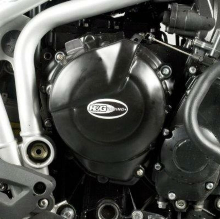 Протектор за двигател R&G RACING Right Crankcase Protection Cover Black Triumph Tiger 800 11-14
