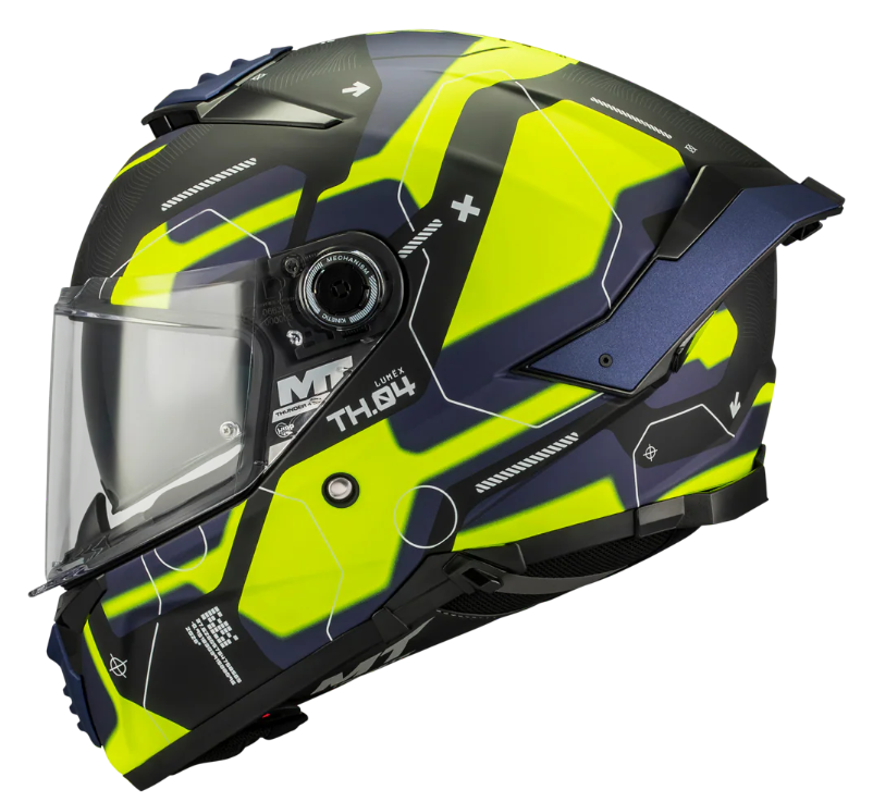 Каска MT THUNDER 4 SV LUMEX B27 MATTE — снимка 2