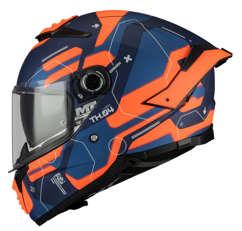 Каска MT THUNDER 4 SV LUMEX C24 MATTE — снимка 2