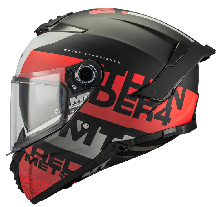 Каска MT THUNDER 4 SV WAVES B5 MATT — снимка 2