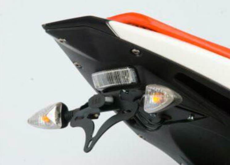 Стойка за номер R&G DERBI GPR 125 09-11 PLATE SUPPORT — снимка 2
