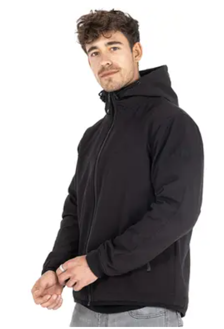 Текстилно яке JOHN DOE HOOD XTM V3 RIP STOP SOFTSHELL BLACK — снимка 4