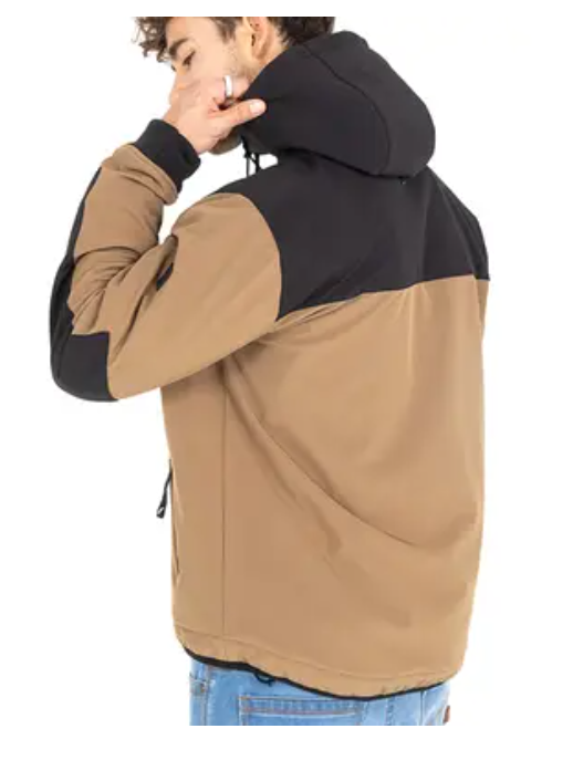 Текстилно яке JOHN DOE HOOD XTM V3 RIP STOP SOFTSHELL DESERT/BLACK — снимка 4
