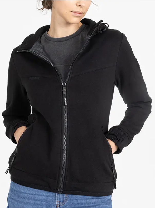 Дамско текстилно яке JOHN DOE HOOD XTM V3 RIP STOP SOFTSHELL BLACK — снимка 4