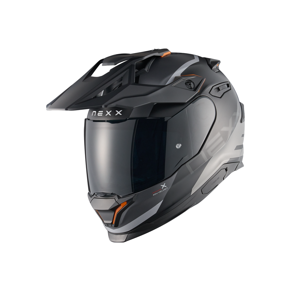 Адвенчър каска NEXX Y.TRAVL QUEST BLACK GREY MATT — снимка 2