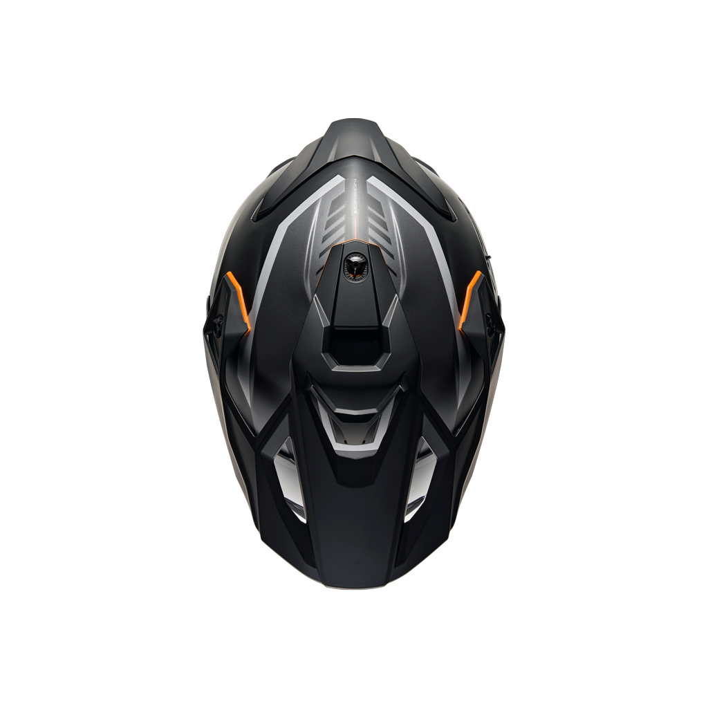Адвенчър каска NEXX Y.TRAVL QUEST BLACK GREY MATT — снимка 4