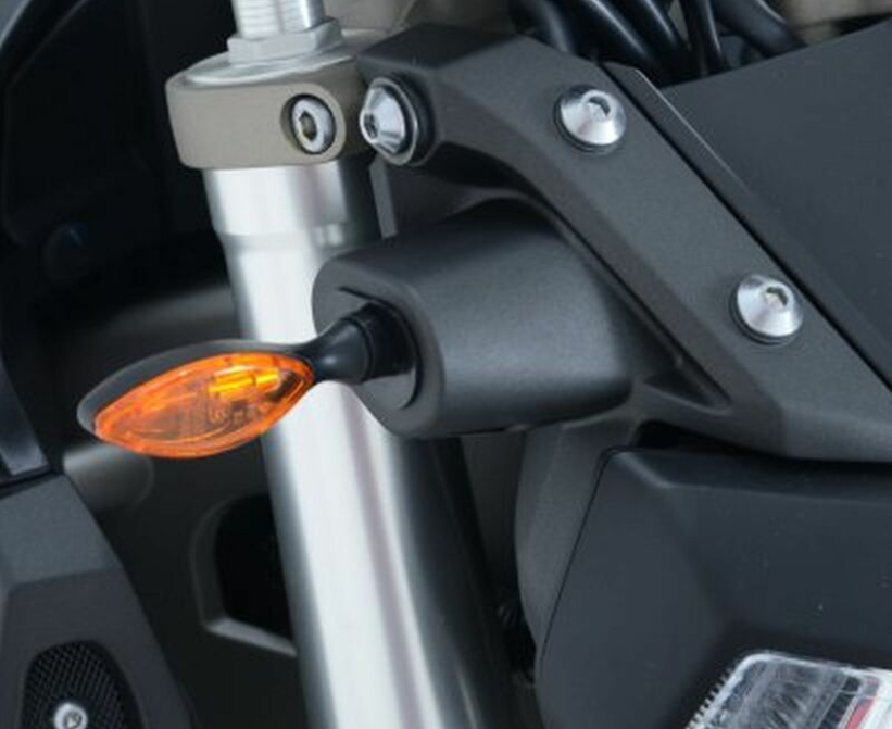 Адаптер за мигачи R&G RACING Front Indicator Adapters Black Yamaha — снимка 6