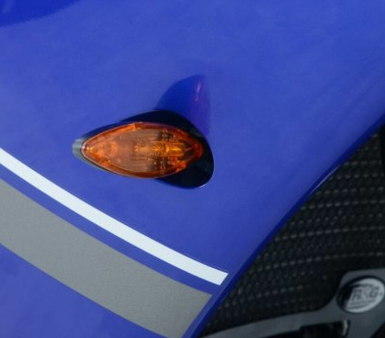 Адаптер за мигачи R&G RACING Front Indicator Adapters Black Yamaha — снимка 2