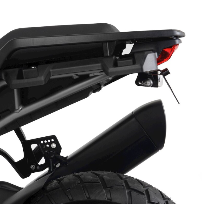 Стойка за номер R&G RACING Licence Plate Holder - Black Harley-Davidson Pan America 1250 — снимка 3
