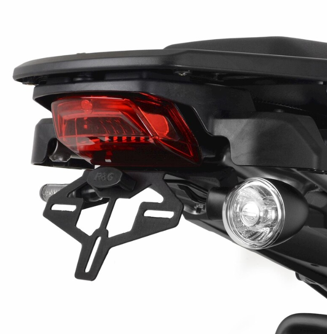 Стойка за номер R&G RACING Licence Plate Holder - Black Harley-Davidson Pan America 1250 — снимка 2
