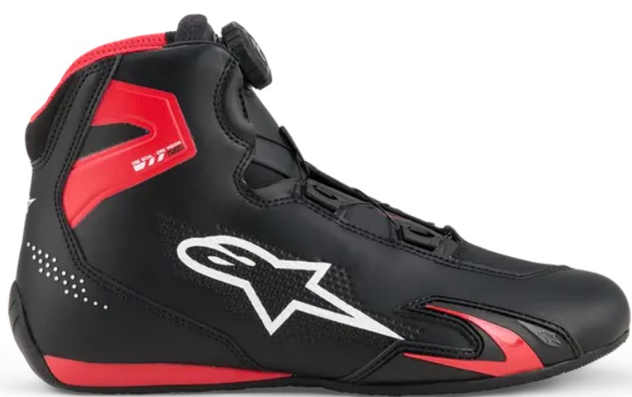 Мото боти ALPINESTARS CELER BLACK/RED — снимка 5