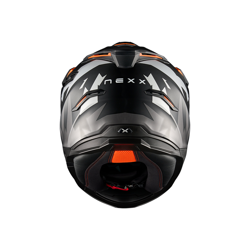 Адвенчър каска NEXX Y.TRAVL PRIMAL BLACK GREY MATT — снимка 3