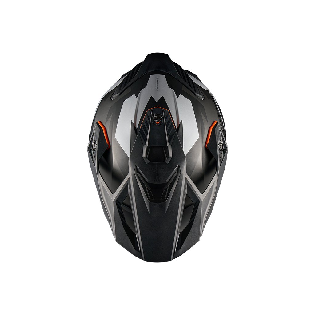 Адвенчър каска NEXX Y.TRAVL PRIMAL BLACK GREY MATT — снимка 4