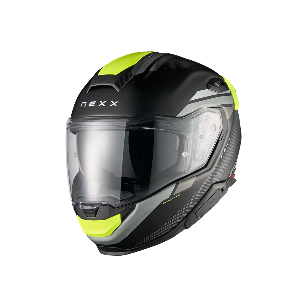Каска NEXX X.TR QUANTA BLACK NEON MATT — снимка 2