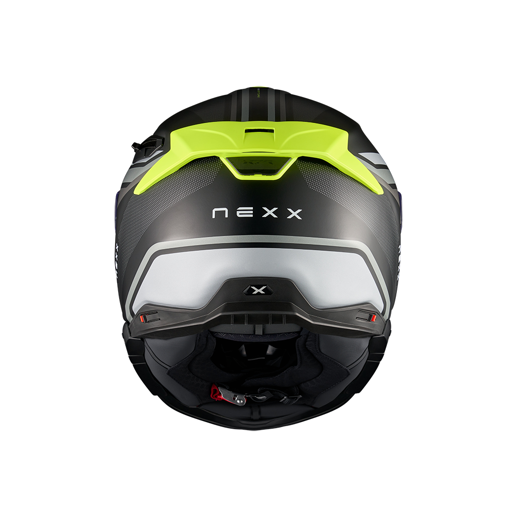 Каска NEXX X.TR QUANTA BLACK NEON MATT — снимка 3