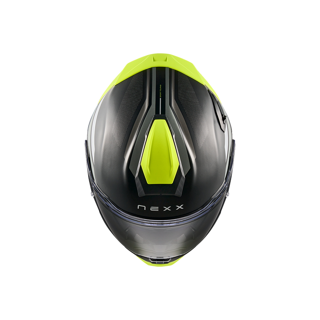 Каска NEXX X.TR QUANTA BLACK NEON MATT — снимка 4