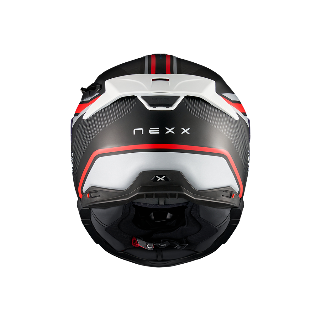 Каска NEXX X.TR QUANTA BLACK RED MATT — снимка 3