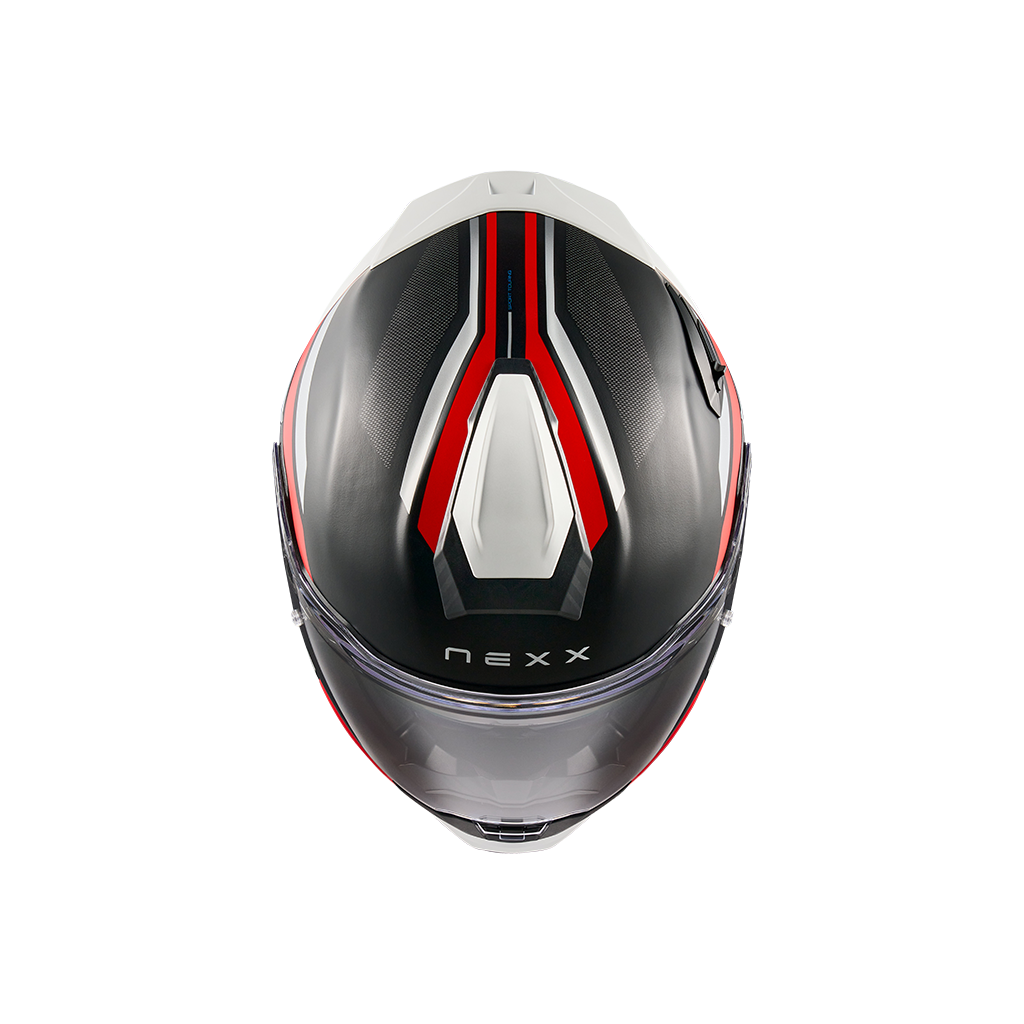 Каска NEXX X.TR QUANTA BLACK RED MATT — снимка 4