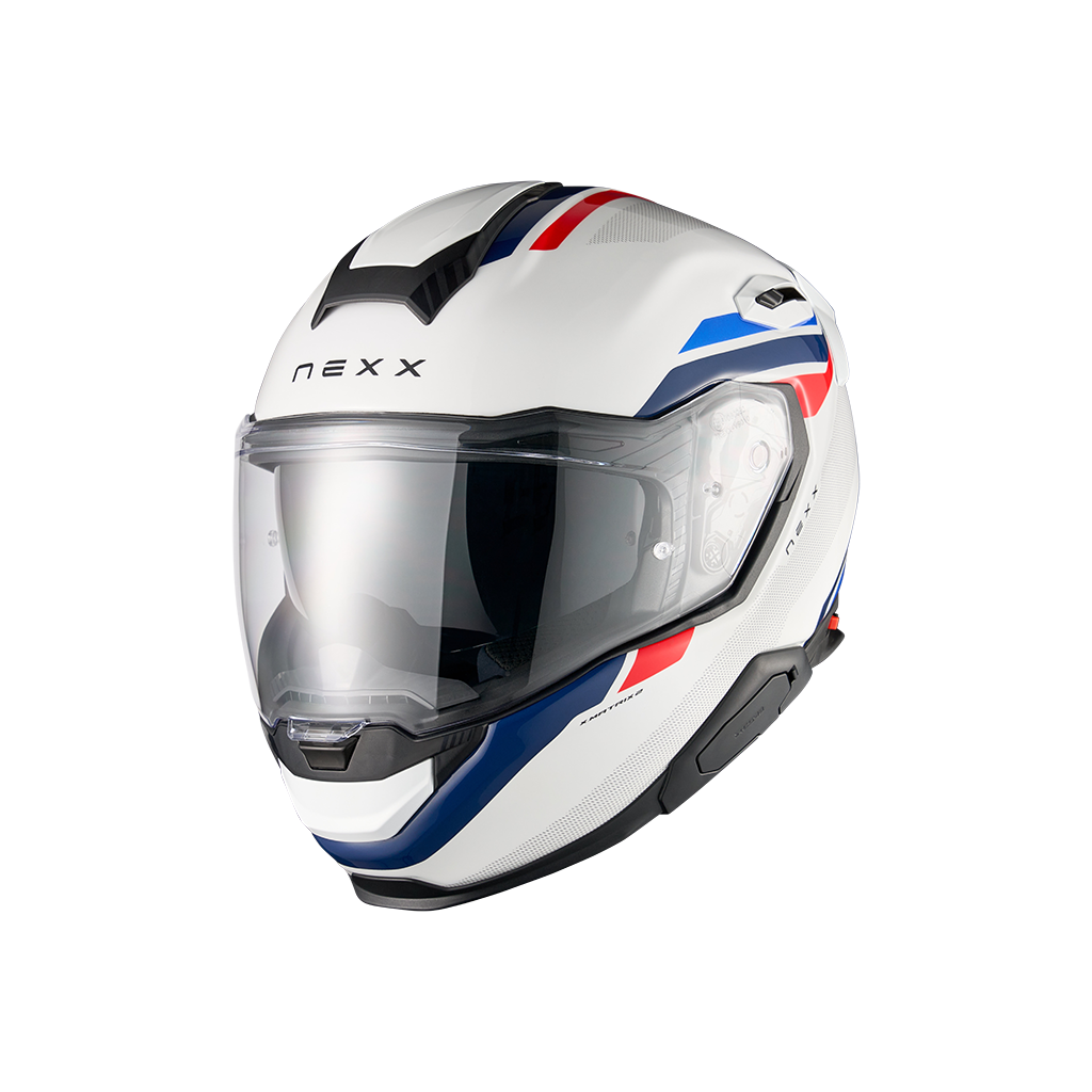 Каска NEXX X.TR QUANTA WHITE BLUE — снимка 2