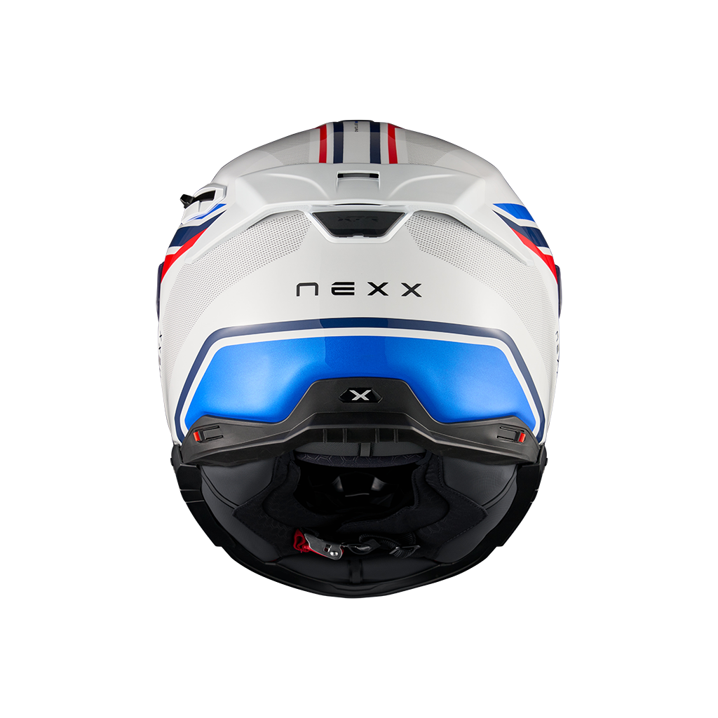 Каска NEXX X.TR QUANTA WHITE BLUE — снимка 3