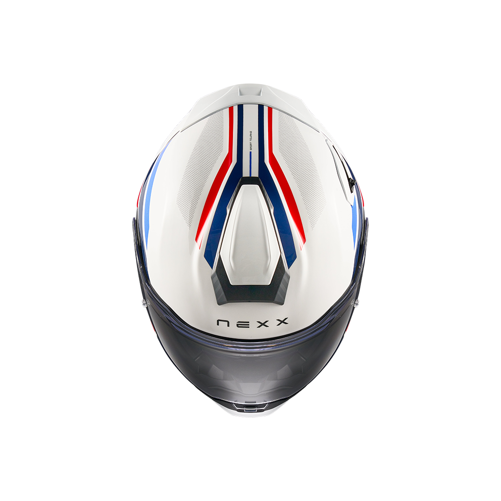 Каска NEXX X.TR QUANTA WHITE BLUE — снимка 4