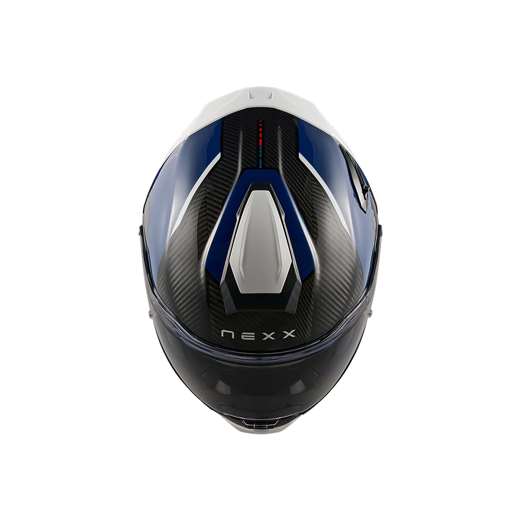 Каска NEXX X.TR RUSH BLUE RED — снимка 4
