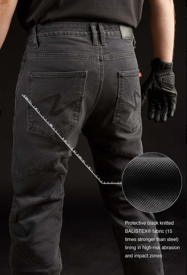 Мото дънки PANDO MOTO BOSS DYN 01 - Slim-Fit Cordura® and BALISTEX - LONG — снимка 5