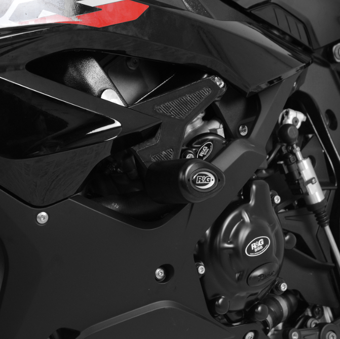 Краш тапи R&G RACING Aero Crash Protectors Black BMW S1000RR 23-26 — снимка 2