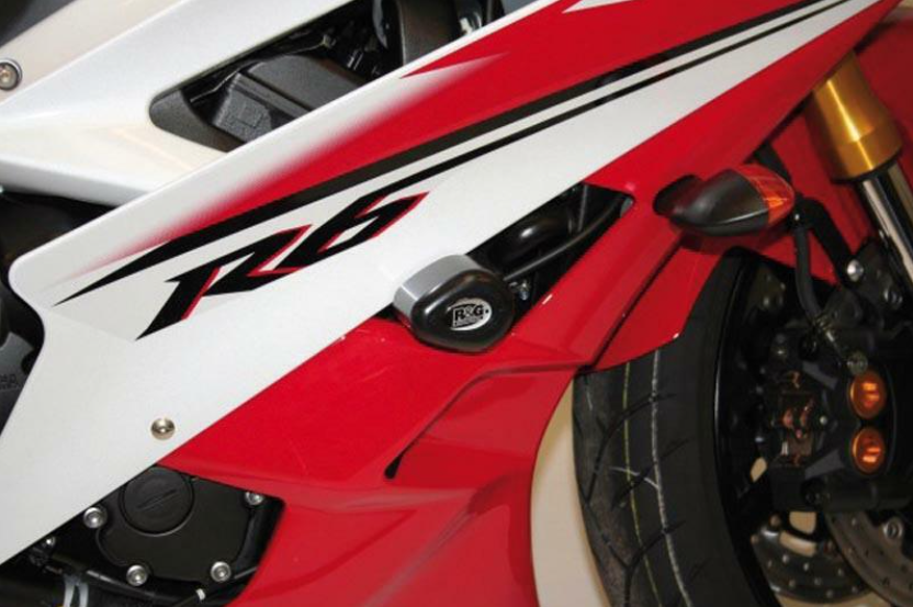 Краш тапи R&G RACING Upper Aero Crash Protectors Black Yamaha R6 06-16