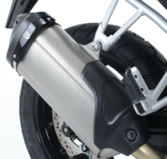 Протектор за генерация R&G RACING Exhaust Protector Black Aprilia/Honda/Suzuki/Kawasaki — снимка 4