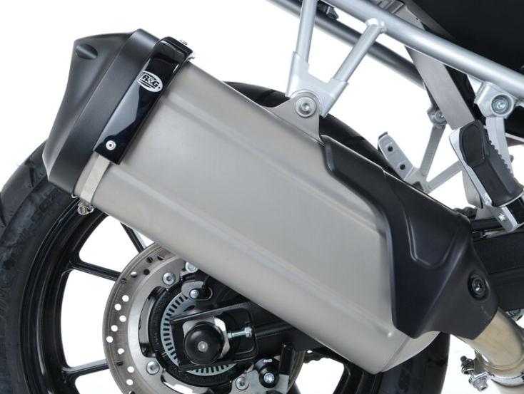 Протектор за генерация R&G RACING Exhaust Protector Black Aprilia/Honda/Suzuki/Kawasaki — снимка 2