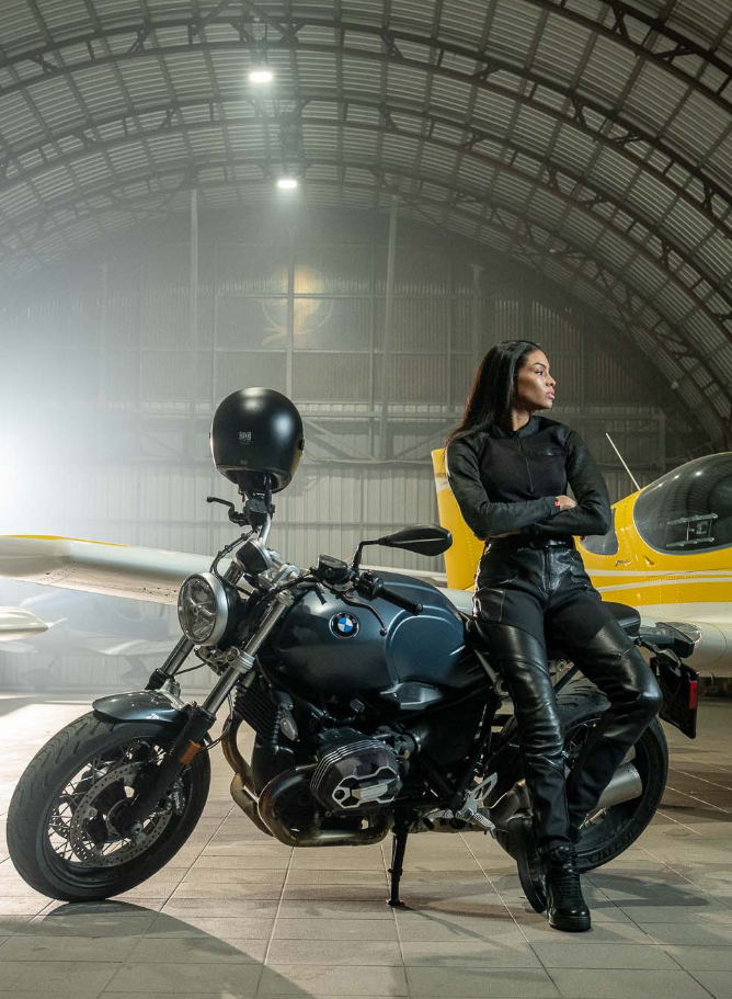 Дамско протекторно боди PANDO MOTO - BIA BLACK — снимка 2