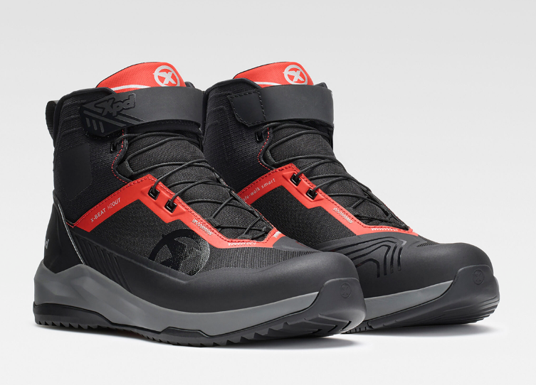 Мото боти XPD X-BEAT H2OUT® BLACK/RED — снимка 6
