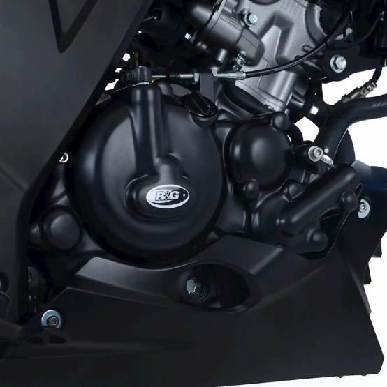 Протектор за двигател R&G RACING (Clutch) Left Crankcase Protection Cover Black Suzuki GSX-R125 18-26 — снимка 3