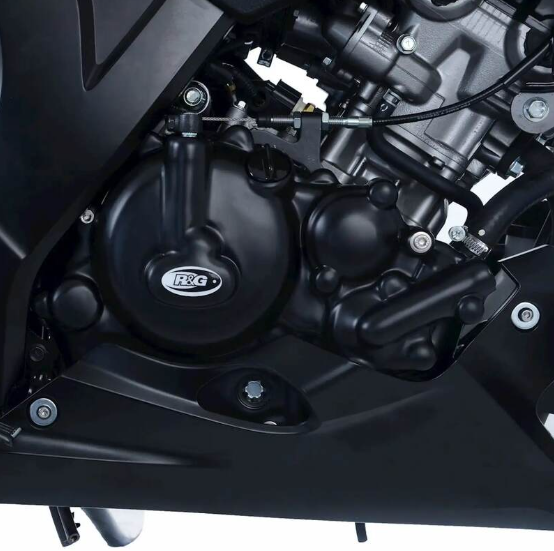 Протектор за двигател R&G RACING (Clutch) Left Crankcase Protection Cover Black Suzuki GSX-R125 18-26 — снимка 2