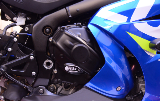Протектор за двигател R&G RACING (Clutch) Right Cranckase Protection Cover Black Suzuki GSX-R1000 17-21