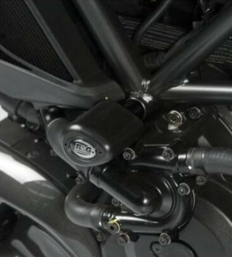 Краш тапи R&G RACING Aero Crash Protectors Black Ducati Diavel 11-18