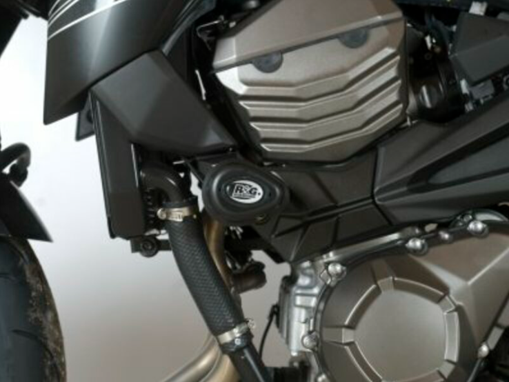 Краш тапи R&G RACING Aero Crash Protectors Black Kawasaki Z800 13-16 — снимка 3