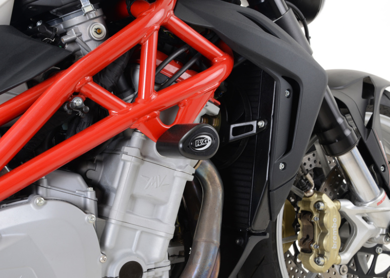 Краш тапи R&G RACING Aero Crash Protectors Black MV Agusta Brutale 1090 12-17 — снимка 3