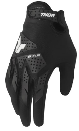 Дамски мотокрос ръкавици THOR LAUNCHMODE-XP BLACK