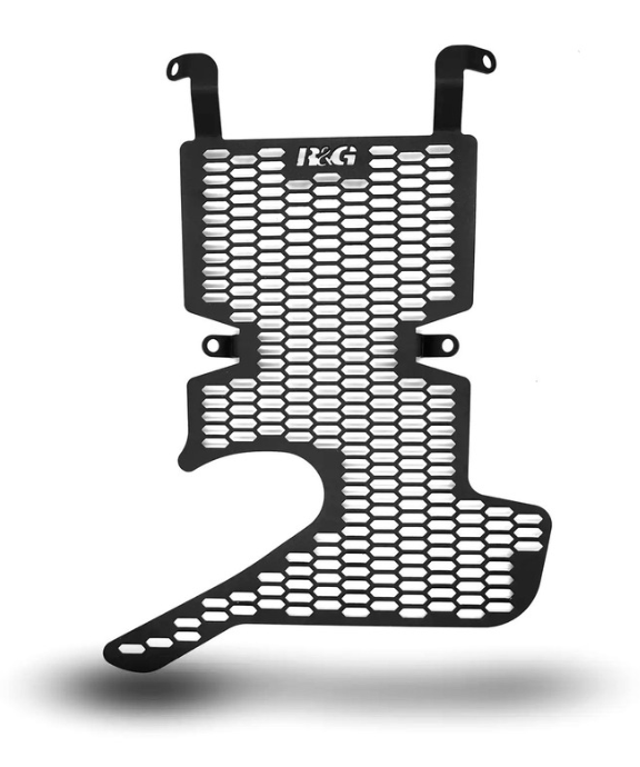 Протектор за генерация R&G RACING Pro Aluminium Downpipe Grille - Black KTM SuperADV 1290R 21-24