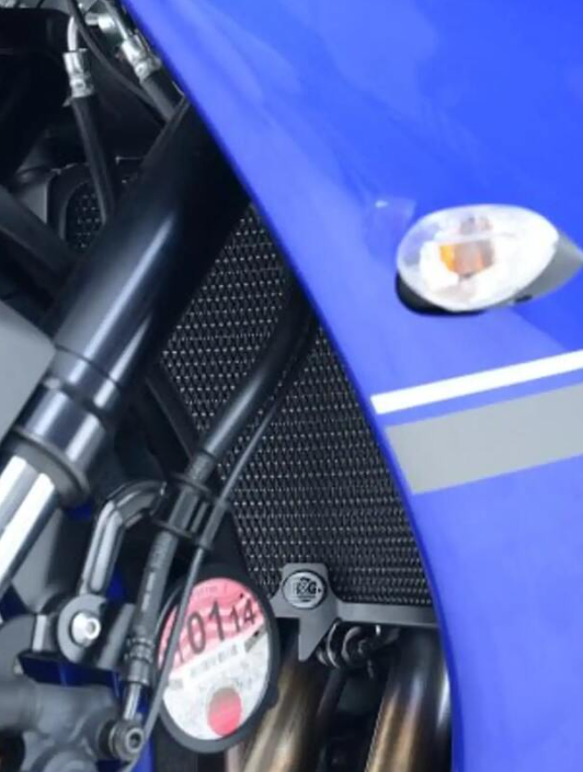 Протектор за радиатор R&G RACING Pro Radiator Guard Black - Yamaha YZF-R1 09-14 — снимка 2
