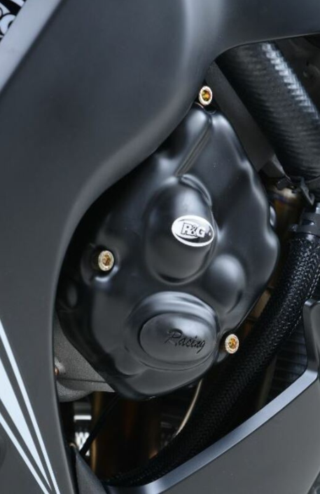 Протектор за двигател R&G RACING Race Series Black Right (Starter) Engine Case Protection Cover Kawasaki ZX10R 11-25 — снимка 2