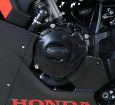 Протектор за двигател R&G RACING Race Series Left Crankcase Protection Cover Black Honda CBR1000RR 17-19